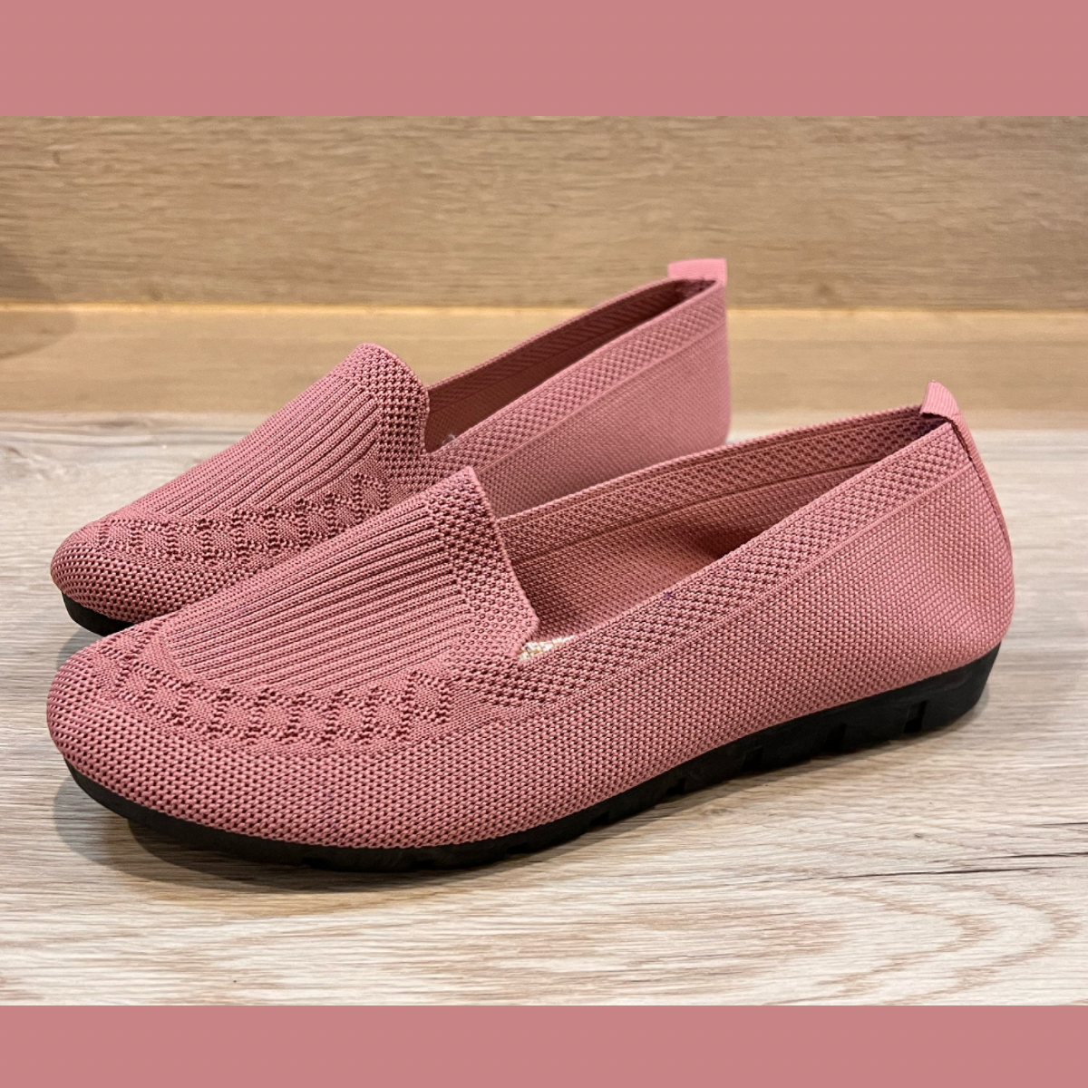 Soft Fabric Slip on lightweight loafers flat shoes