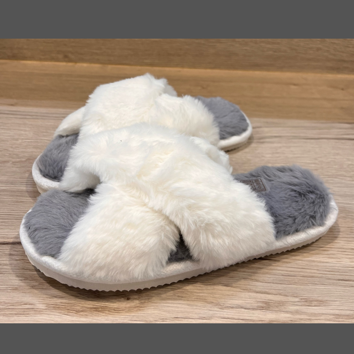 Super soft fluffy slippers / mules sliders