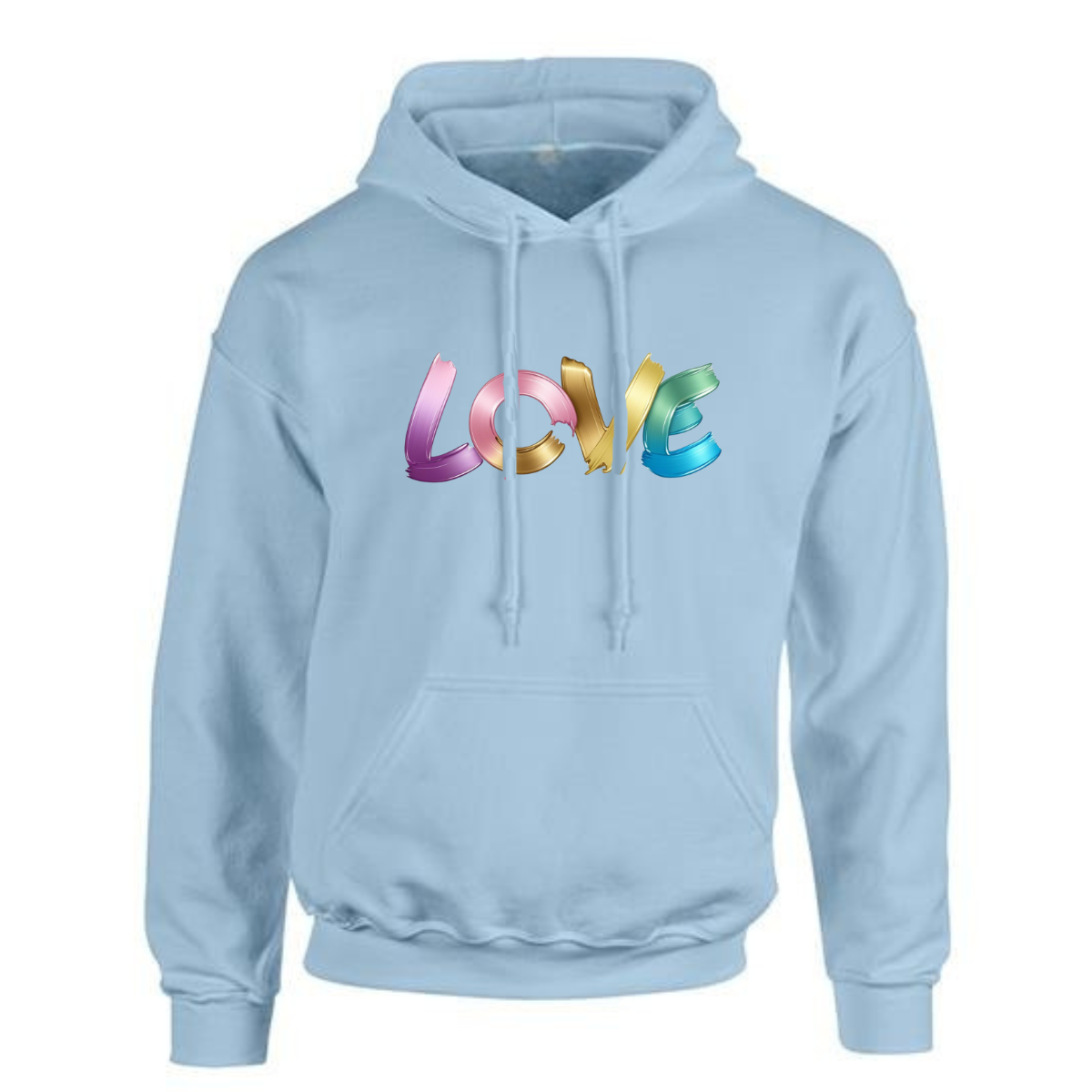 Love Logo Loose Fitting Hoodie