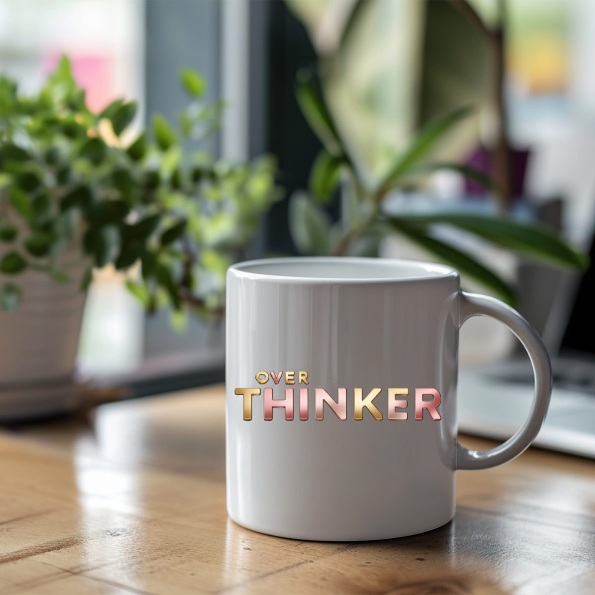 Over Thinker Ceramic Mug