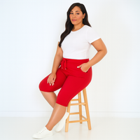3/4 Capri Pants Super Stretchy Magic Trousers