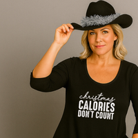 Christmas Calories Don't Count Swing Top