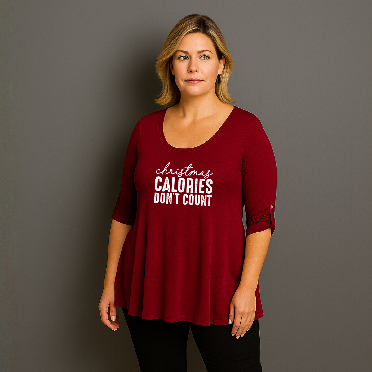 Christmas Calories Don't Count Swing Top