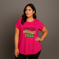 Resting Grinch Face Christmas T-shirt