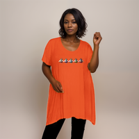 Multi Coloured Bee-Logo Hanky-Hem Swing Top