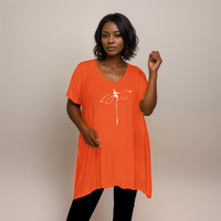 Hanky Hem Swing Top with Dragonfly
