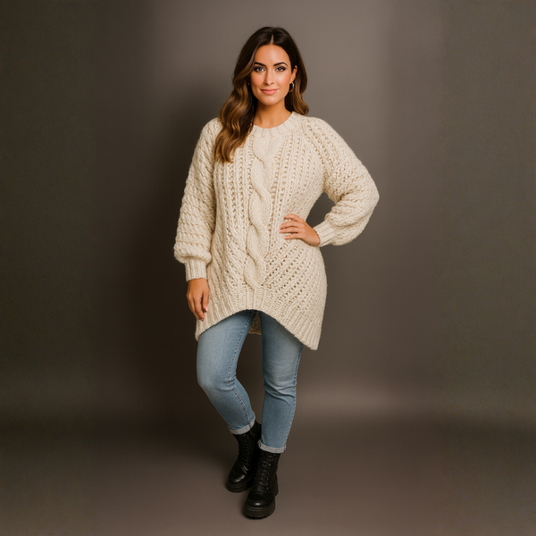 Luxury Super Chunky Heavyweight Cable Jumper