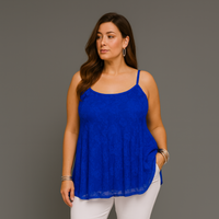 Strappy Lace Cami Top / Swing Vest