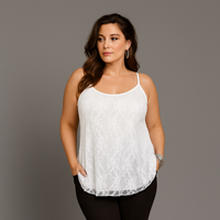 Strappy Lace Cami Top / Swing Vest