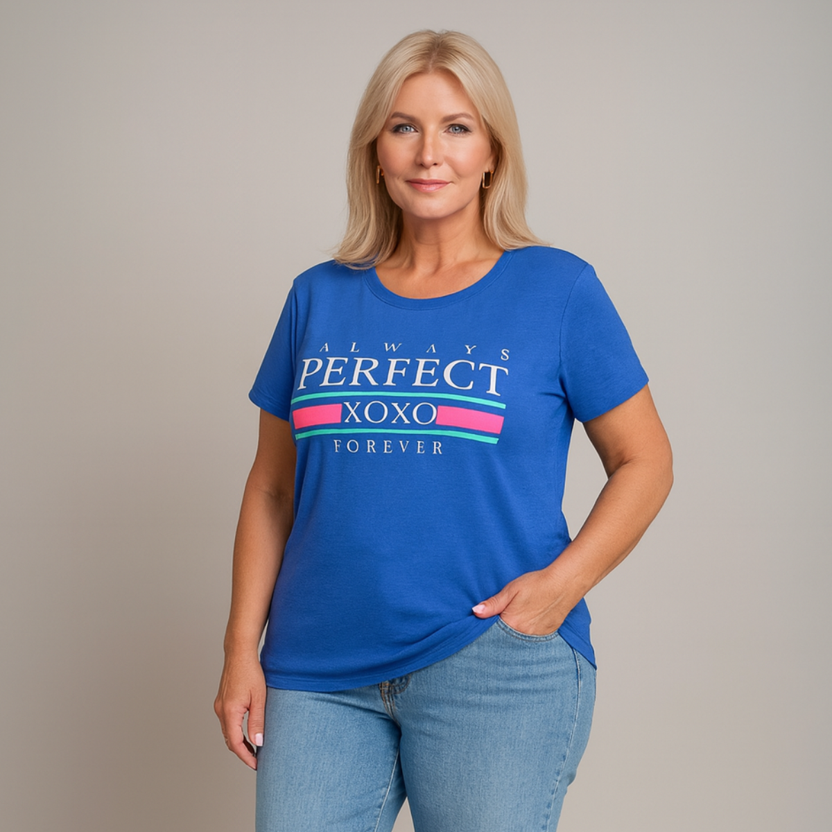 ALWAYS PERFECT Short Sleeve T-Shirt