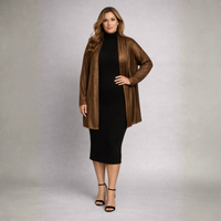 Shimmer Roll Neck Evening Jacket