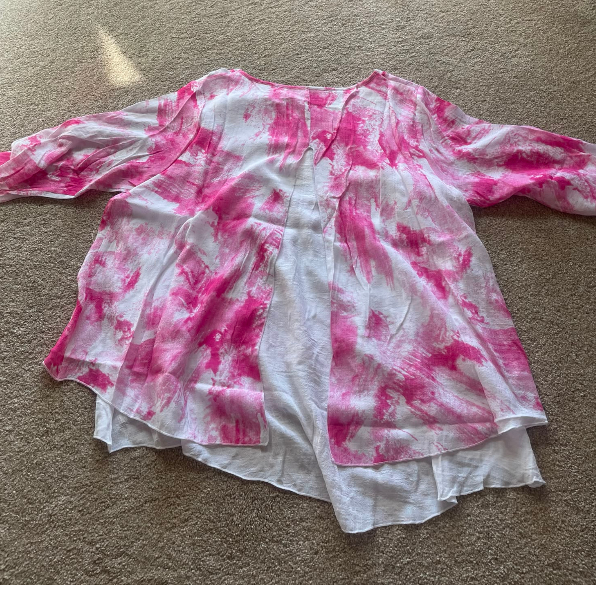 Q-003 hot pink top