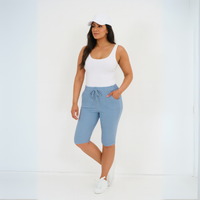 3/4 Capri Pants Super Stretchy Magic Trousers