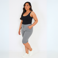 3/4 Capri Pants Super Stretchy Magic Trousers