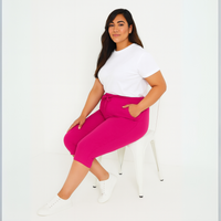 3/4 Capri Pants Super Stretchy Magic Trousers