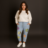 Sparkly Flower Magic Trousers Jeans