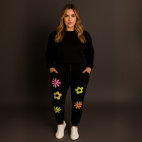 Sparkly Flower Magic Trousers Jeans