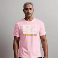 Men’s "Retired" Cotton T-Shirt