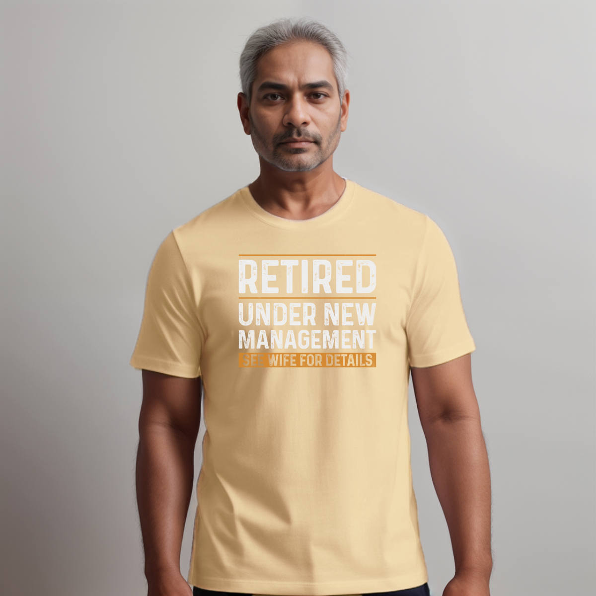 Men’s "Retired" Cotton T-Shirt