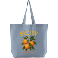 Organic Cotton sicily Large Shopper Bag