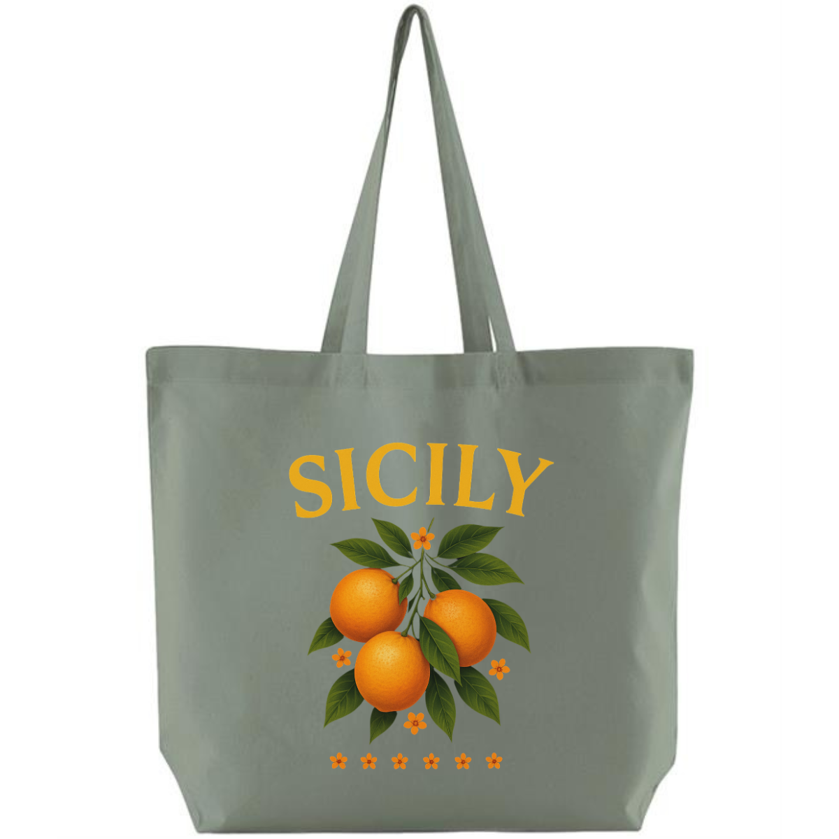 Organic Cotton sicily Large Shopper Bag