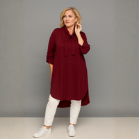 Long Dipped Hem Top