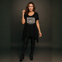 Official Cookie Tester Hanky Hem Swing Top