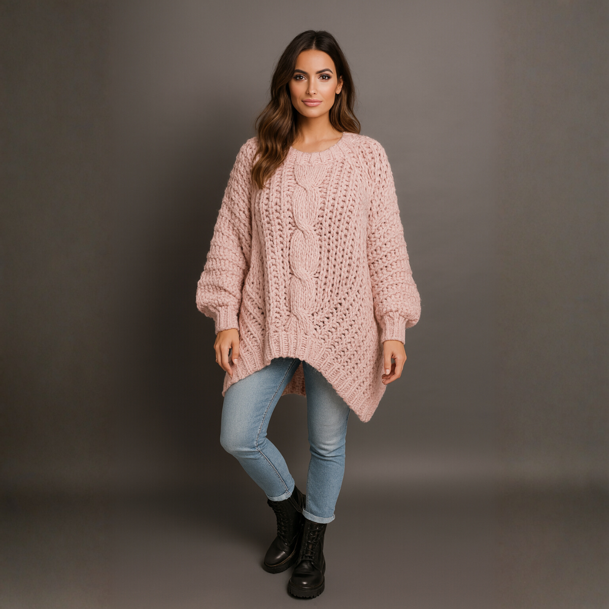 Luxury Super Chunky Heavyweight Cable Jumper