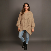 Luxury Super Chunky Heavyweight Cable Jumper
