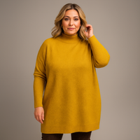 Turtle Neck Super Soft Fitted Sleeve Oversized Jumper