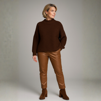 Chunky Knit Turtle Neck Jumper