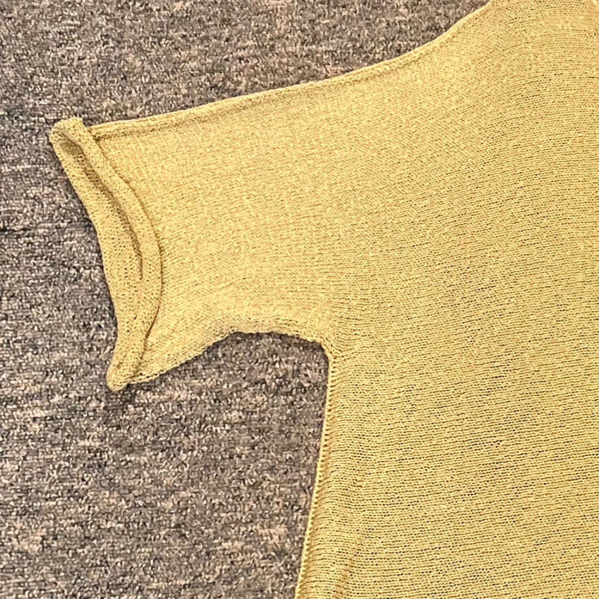 Lightweight 1/2 Sleeve Slash Neck Jumper / Top