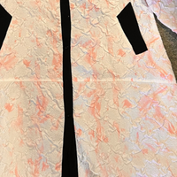 Luxury Embossed Fully Lined Lightweight Midi Coat