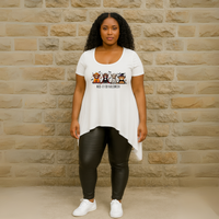 “Mood For Halloween” Hanky Hem Long Top