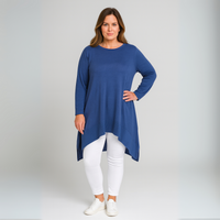Soft Knit Hanky Hem Jumper