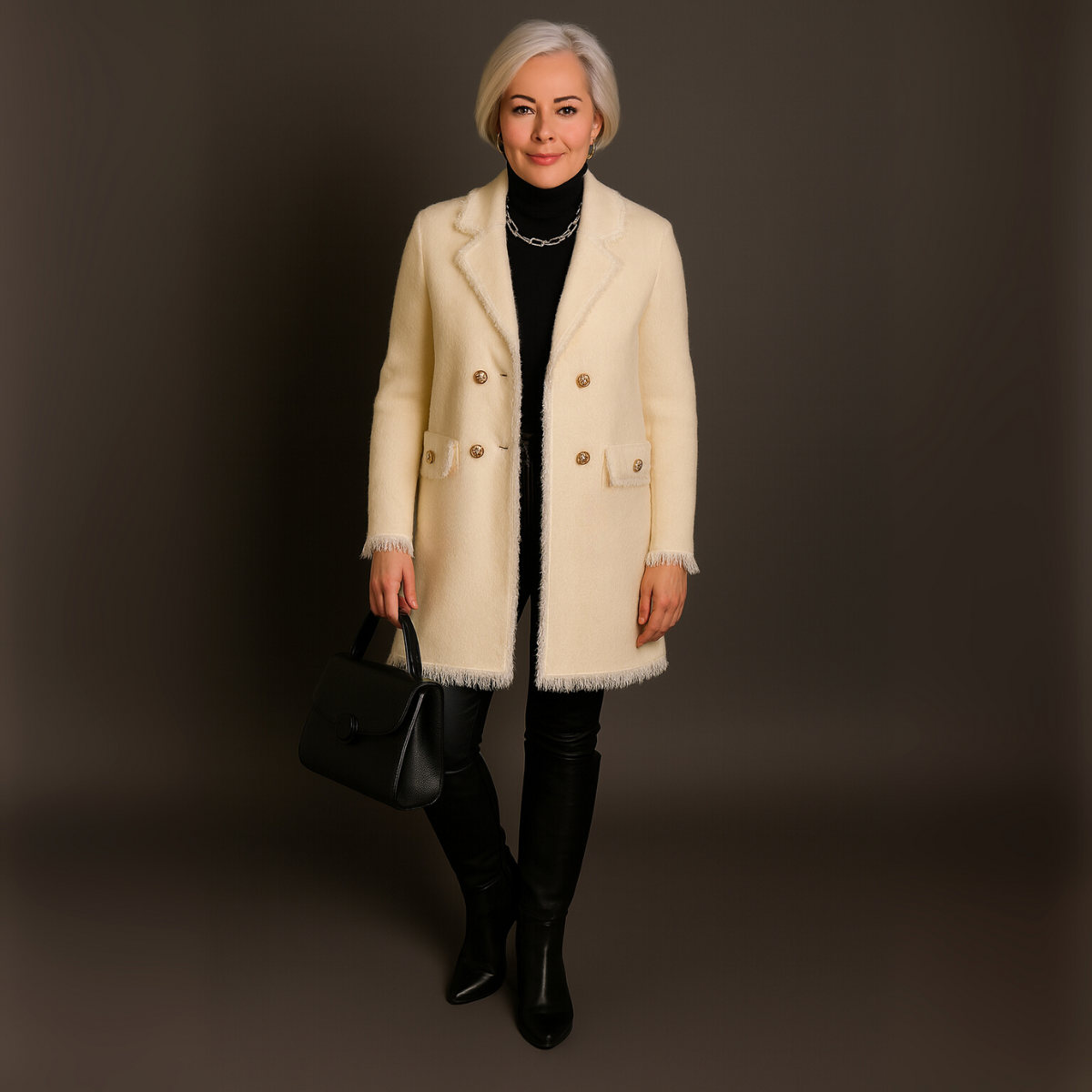 Soft Luxury Faux Cashmere Coat