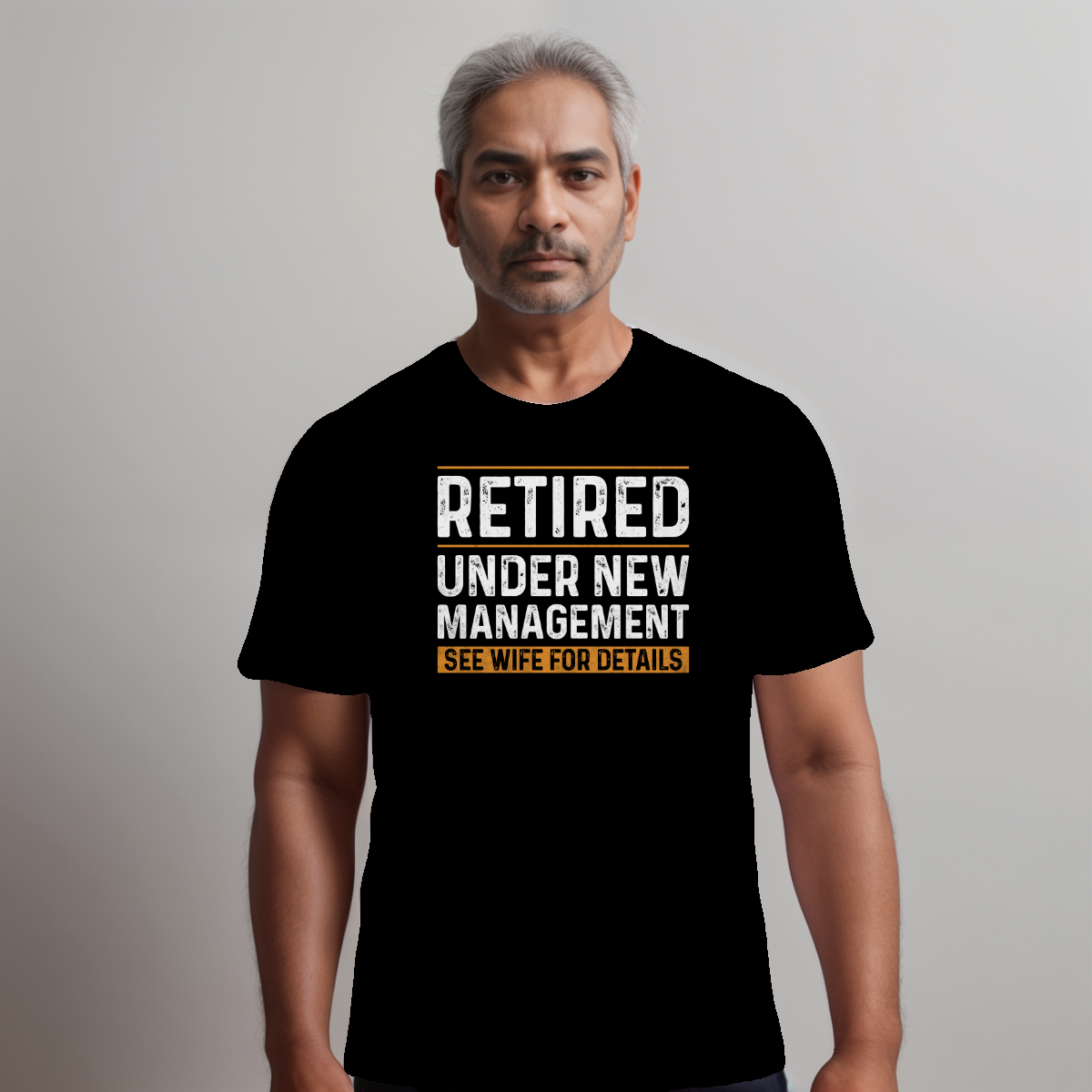 Men’s "Retired" Cotton T-Shirt