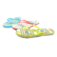 Print flip flops / beach shoes / sandals
