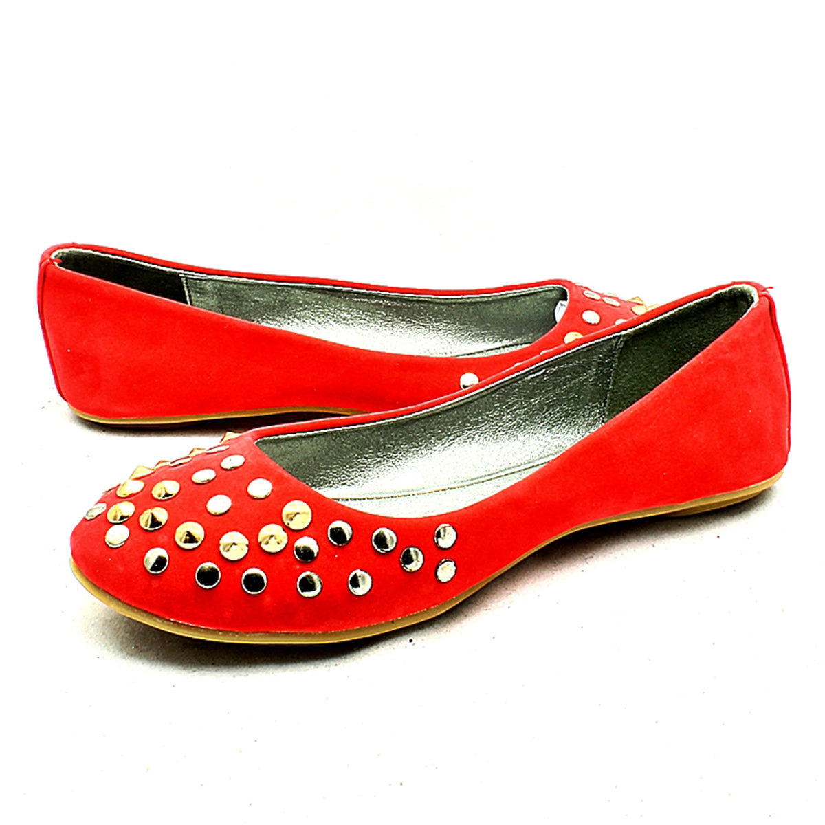 Coral Suedette flat shoes / Pumps