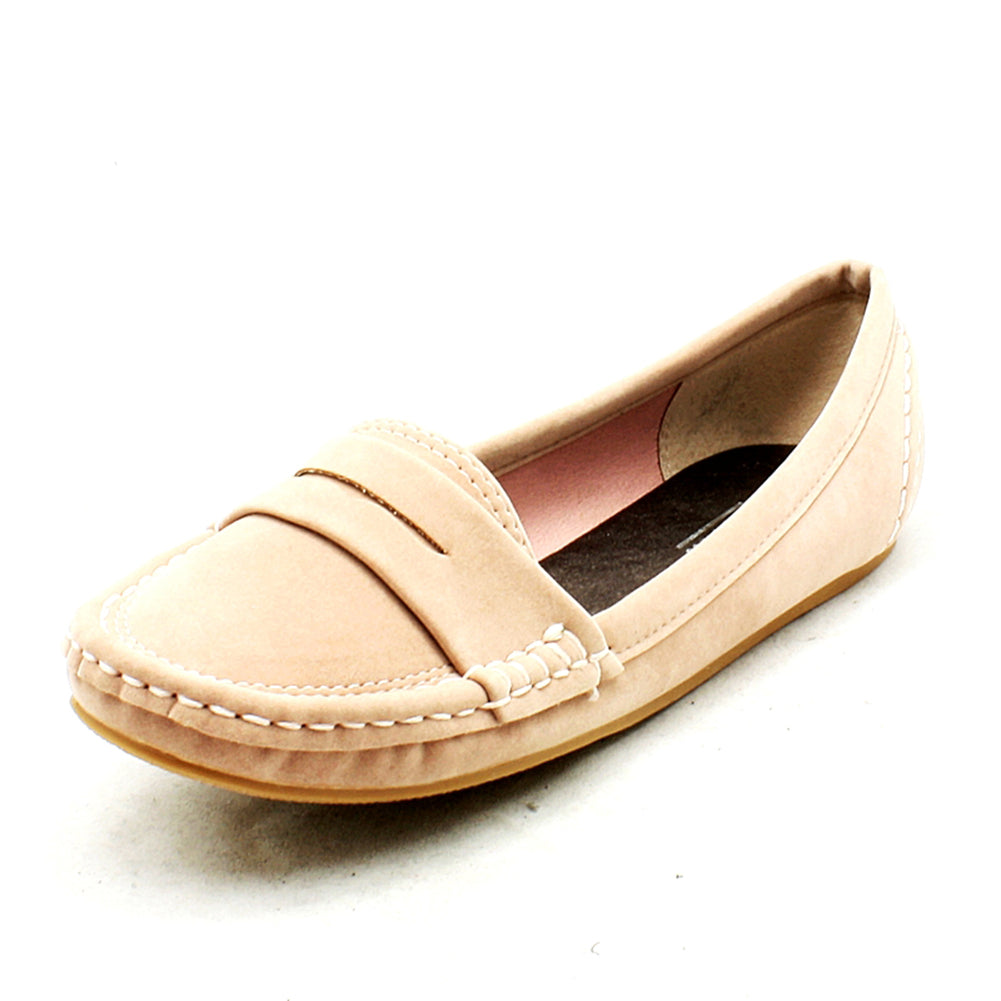 Flat loafer shoes / slipper shoes