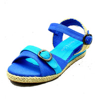 Girls / children's Open Toe wedge heel sandals