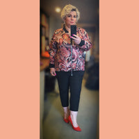 Zip Up Bomber Jacket Bright colours or Lace - PLUS SIZES