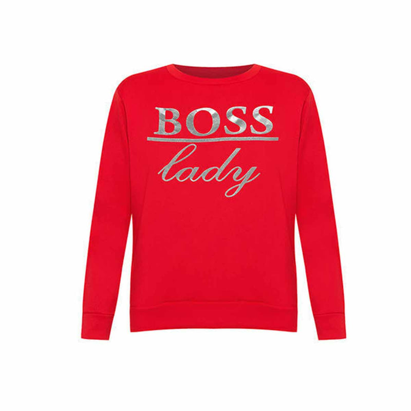 Boss-Lady long sleeve Jumper / sweatshirt - plus sizes too
