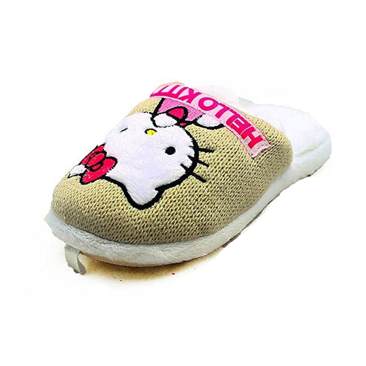 Children's Soft Fluffy Hello Kitty Slippers