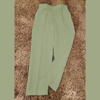 Straight Leg Trousers 1/2 elastic waist and side pockets - PETITE